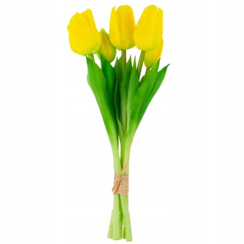 Bukiet tulipanów gumowych Top Gift żółtych 5 szt.