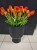 TULIPANY TULIPAN BUKIET 5SZT GUMOWANE POMARAŃCZOWE