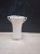 Wazon ceramiczny / osłonka biała 26,5 cm – ażurowa dekoracja do domu