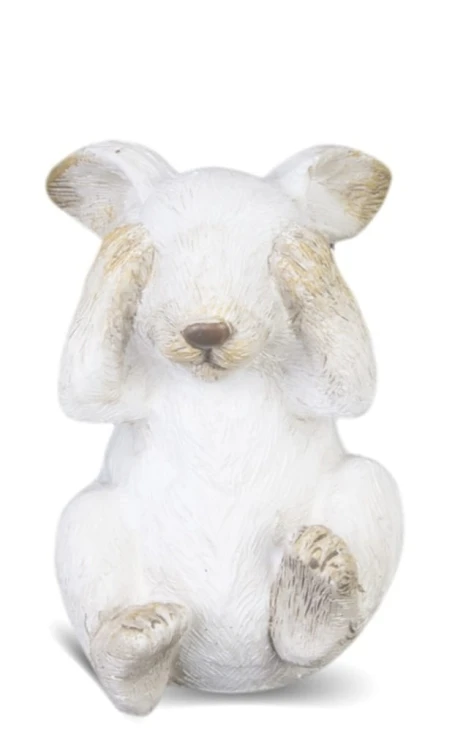 Figurka Zajączek Wielkanocny Królik Dekoracja 8 cm Ozdoba Świąteczna Mix