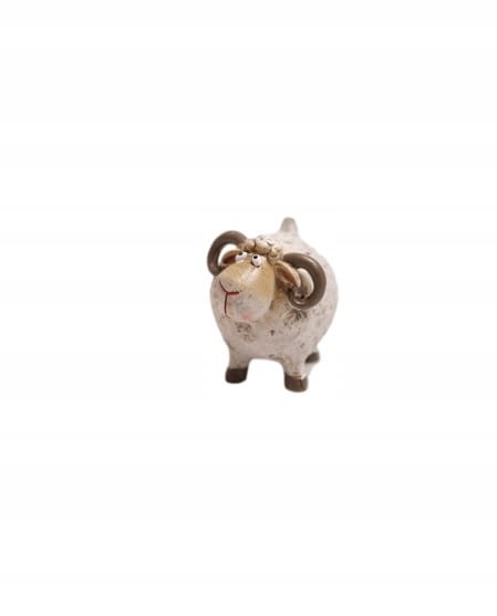 Figurka owcy – dekoracja z tworzywa sztucznego 7×8×9 cm
