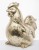 Ozdobna Dekoracyjna Figurka KURA 17 x 10 x 17 cm - ZŁOTA