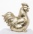 Ozdobna Dekoracyjna Figurka KURA 17 x 10 x 17 cm - ZŁOTA