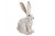 FIGURKA DEKORACYJNA CERAMICZNA ZAJĄC KRÓLIK WIELKANOCNY Z KOKARDĄ 50 cm