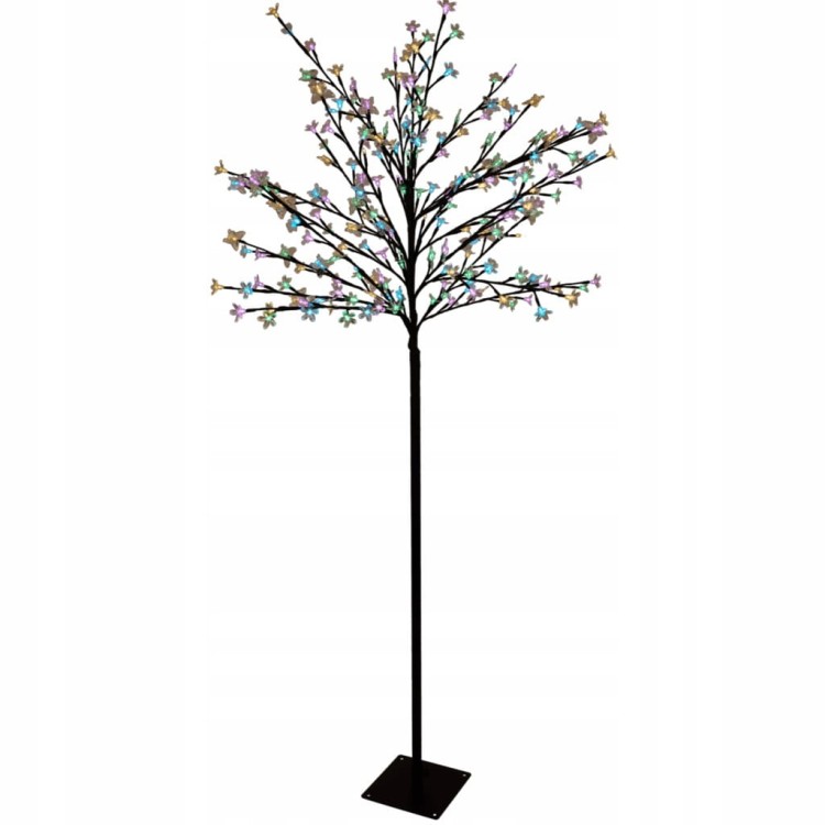 Drzewko LED Kwitnące 160 cm 280 Lampek Nor-Tec Dekoracja Ogrodowa