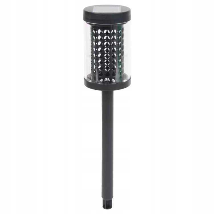 Lampy Solarne Ogrodowe 3 szt 43,5 cm LED Ciepłe Światło Słupek Zewnętrzne