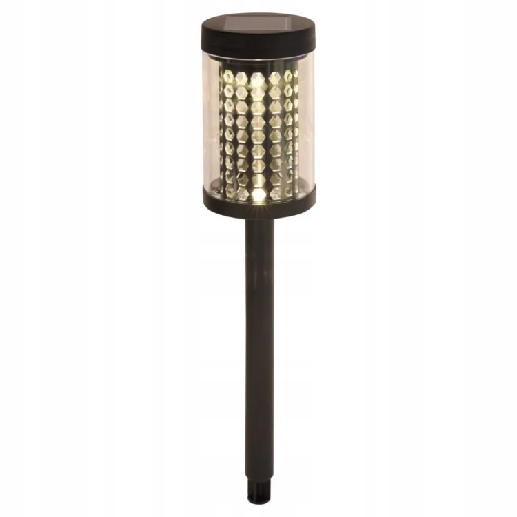 Lampy Solarne Ogrodowe 3 szt 43,5 cm LED Ciepłe Światło Słupek Zewnętrzne