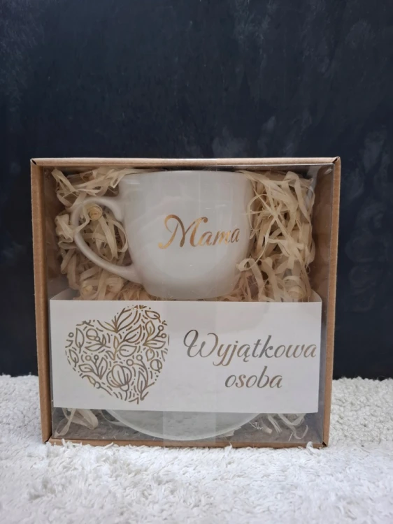 Filiżanka ceramiczna „Mama” – wyjątkowy prezent dla bliskiej osoby 230 ml