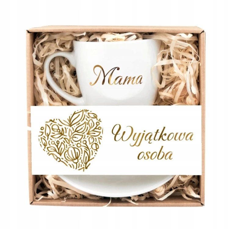 Filiżanka ceramiczna „Mama” – wyjątkowy prezent dla bliskiej osoby 230 ml