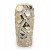Wazon ceramiczny dekoracyjny 43,5 cm – nowoczesny design, złoto-szary