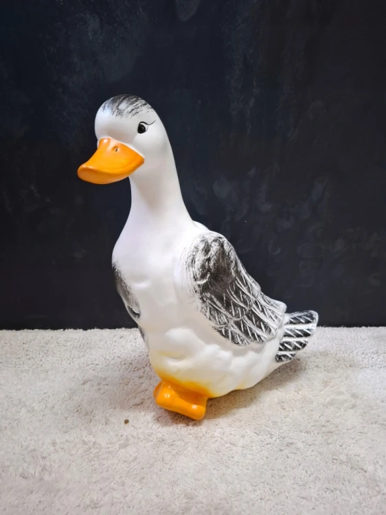 Figurka kaczki ceramiczna – dekoracja 29 cm