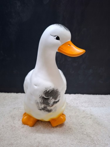 Figurka kaczki ceramiczna – dekoracja 29 cm