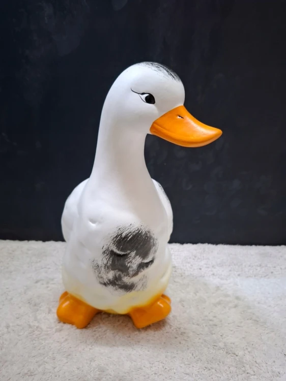 Figurka kaczki ceramiczna – dekoracja 29 cm