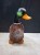 Figurka kaczka ceramiczna – styl rustykalny naturalna kolorystyka 29 cm