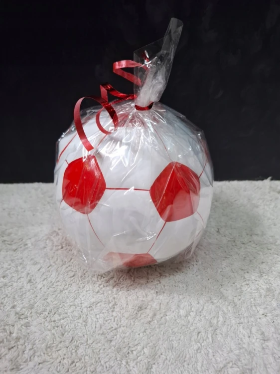 Skarbonka Ceramiczna Piłka Polska 13 cm – Piłka Nożna dla Kibica