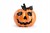 Dynia Ceramiczna Pomarańczowa z Czarną Kokardką – Dekoracja Halloween 19,5