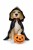 Figurka Beagle w pelerynie z dynią – wyjątkowa dekoracja na Halloween
