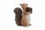 FIGURKA CERAMICZNA WIEWIÓRKA Z SZYSZKAMI 20 cm – Jesienna Dekoracja do Domu