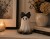DUSZEK CERAMICZNY Z CZARNĄ KOKARDĄ 22,5 cm – Ozdoba Halloween i Jesienna