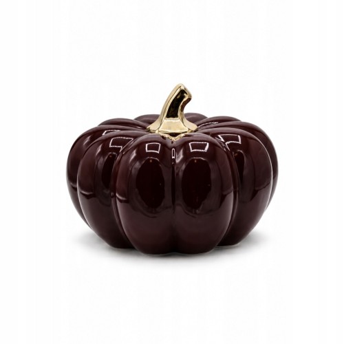 DYNIA CERAMICZNA ŚLIWKOWO-ZŁOTA MAXI 26 cm