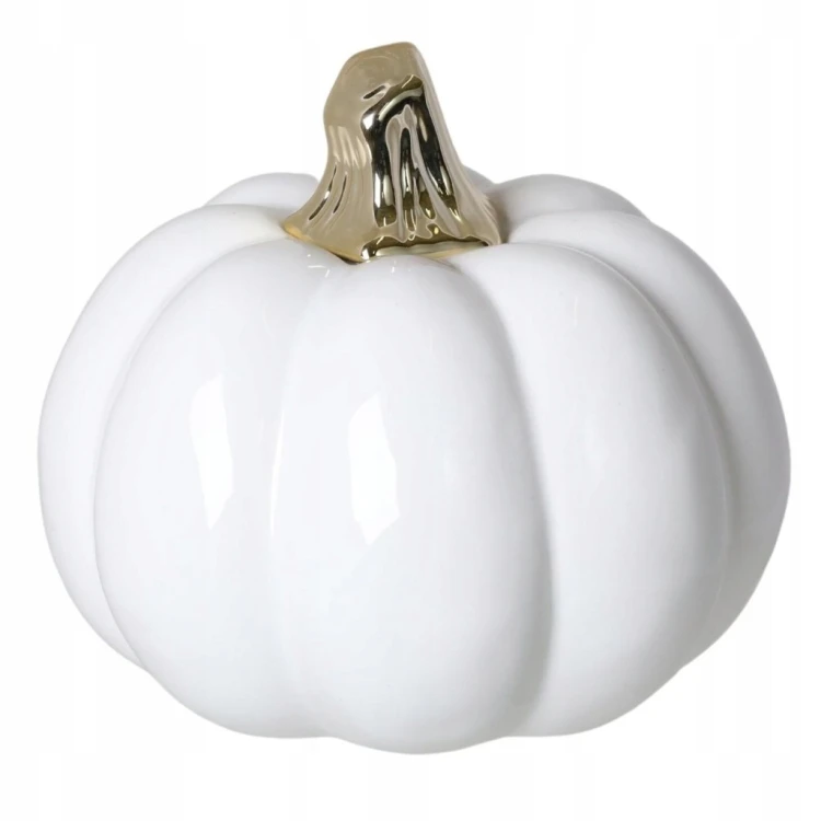 FIGURKA CERAMICZNA DYNIA BIAŁA 13CM