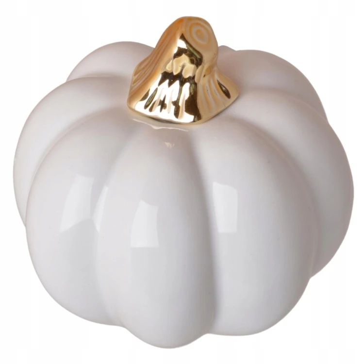 FIGURKA CERAMICZNA DYNIA BIAŁA 13CM