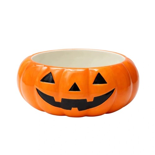 Doniczka ceramiczna dynia z buźką 20cm