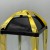LAMPION K-21 G ZŁOTY 31 CM – ZNICZ SZKLANY, DEKORACJA NAGROBNA