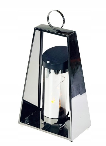 ZNICZ SOLARNY LED 3D LAMPION NA GRÓB 31 CM Z CZUJNIKIEM RUCHU