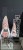 Mikołaj Gnom Skrzat Krasnal szaro - różowy 33 cm ŚWIĘTA