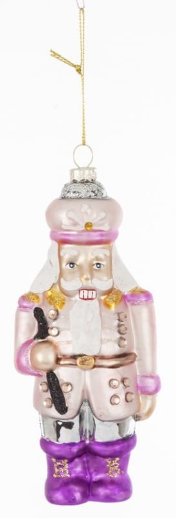 Bombka dekorowana szklana 16 cm 1 szt. Art-Pol 160205 ŚWIĘTA