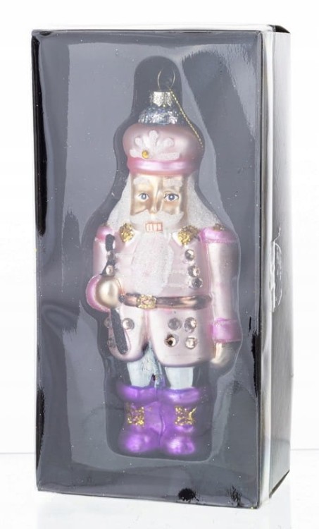 Bombka dekorowana szklana 16 cm 1 szt. Art-Pol 160205 ŚWIĘTA