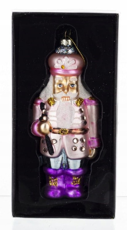Bombka dekorowana szklana 16 cm 1 szt. Art-Pol 160205 ŚWIĘTA