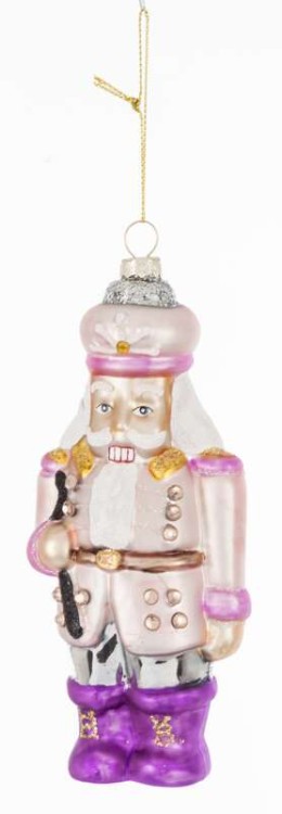 Bombka dekorowana szklana 16 cm 1 szt. Art-Pol 160205 ŚWIĘTA