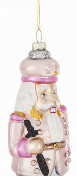 Bombka dekorowana szklana 16 cm 1 szt. Art-Pol 160205 ŚWIĘTA