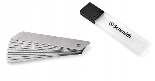 Ostrza łamane czarne 18 mm 10 szt. SONR-05 SCHMITH
