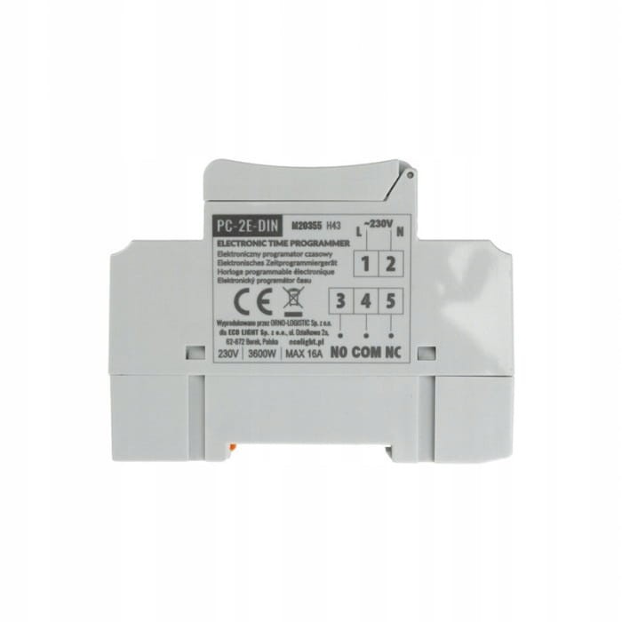Programator czasowy More PC-2E-DIN