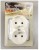 Gniazdo Elektryczne ścienne Ospel kremowy