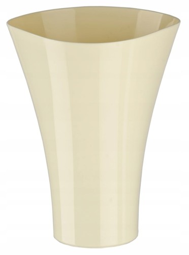 Osłonka 17 cm tworzywo sztuczne kremowy