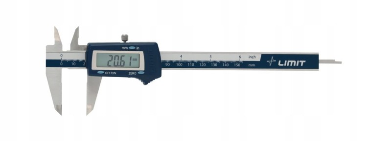 SUWMIARKA ELEKTRONICZNA LIMIT 150mm 19140400 RYSIK