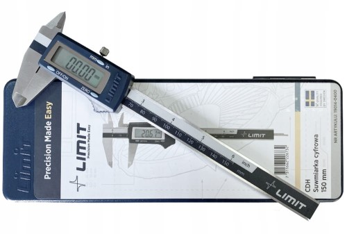 SUWMIARKA ELEKTRONICZNA LIMIT 150mm 19140400 RYSIK