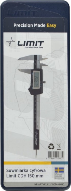 SUWMIARKA ELEKTRONICZNA LIMIT 150mm 19140400 RYSIK