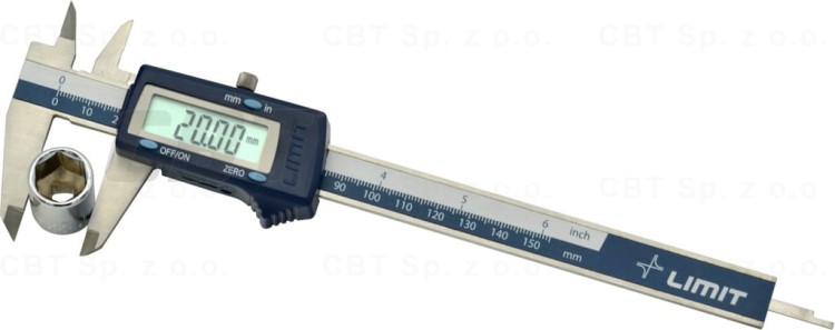 SUWMIARKA ELEKTRONICZNA LIMIT 150mm 19140400 RYSIK