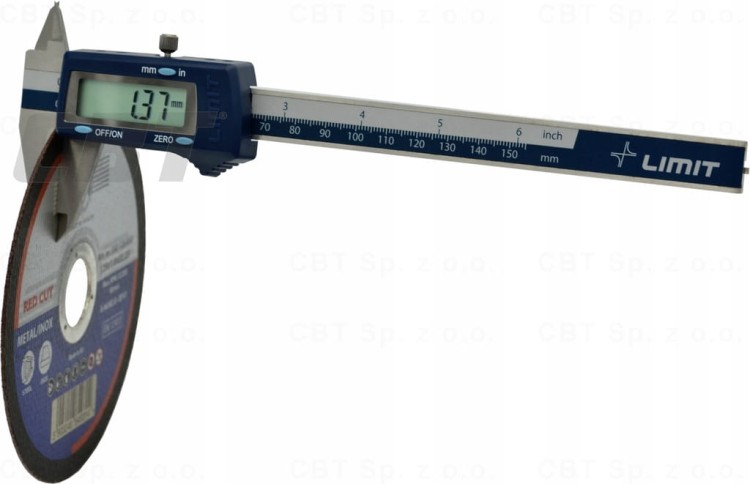 SUWMIARKA ELEKTRONICZNA LIMIT 150mm 19140400 RYSIK