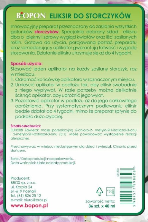 BIOPON ELIKSIR DO STORCZYKÓW 40ml