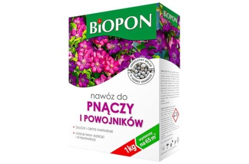 Nawóz wieloskładnikowy do pnączy powojników Biopon 1kg