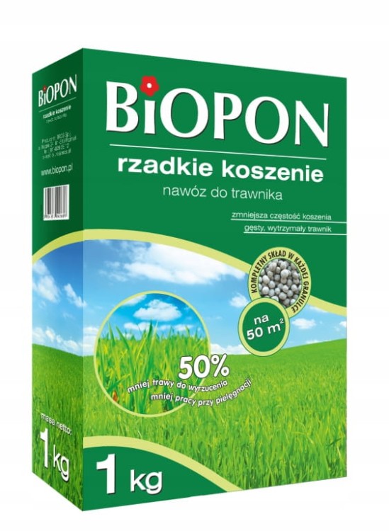 Nawóz wieloskładnikowy Biopon granulat 1 kg 1 l