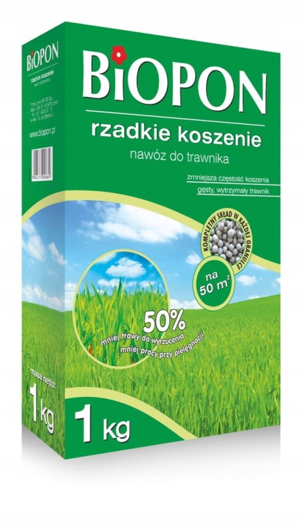 Nawóz wieloskładnikowy Biopon granulat 1 kg 1 l