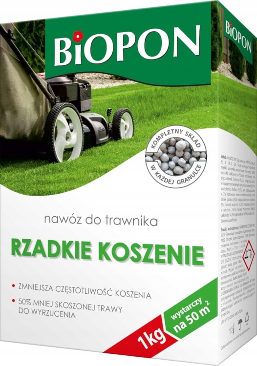 Nawóz wieloskładnikowy Biopon granulat 1 kg 1 l
