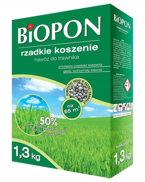 Nawóz wieloskładnikowy Biopon granulat 1 kg 1 l